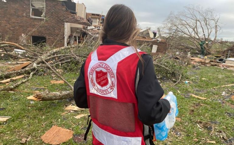 The Salvation Army In Nashville Deploys Team to Assist in Chattanooga Tornado Response