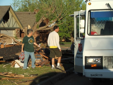 AOK Division Serves Tornado Ravaged Woodward, Oklahoma