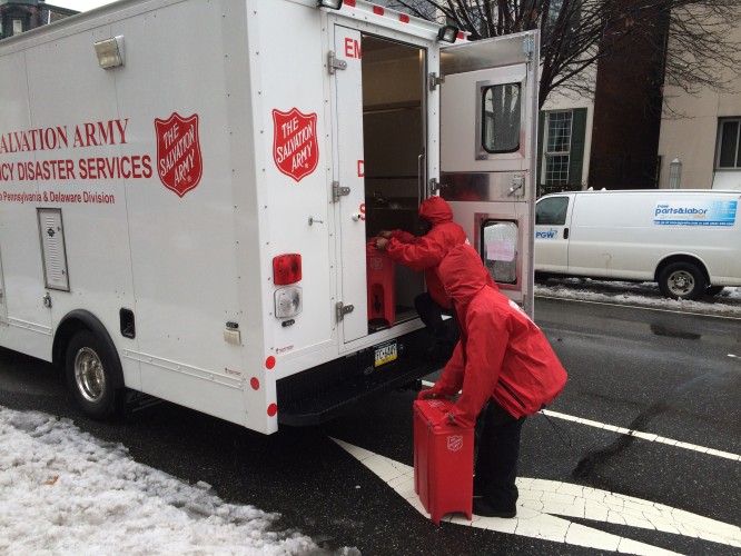 Salvation Army Combats Winter Storms in Pennsylvania