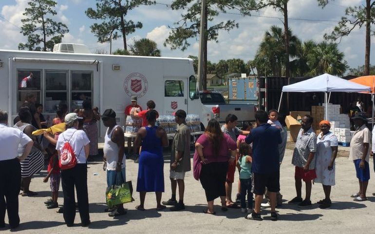 Salvation Army teams serve the ''least, last, lost'' in Migrant Community