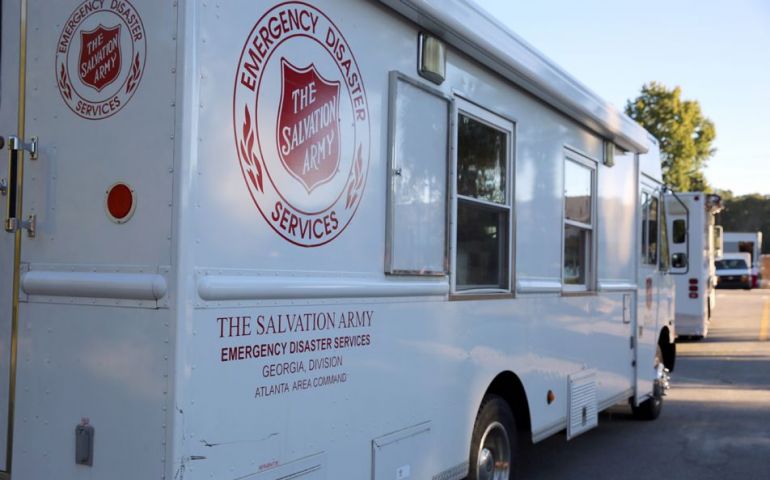 Georgia Salvation Army Team Deploys to Victoria TX for Hurricane Harvey