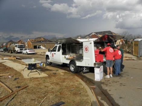 Salvation Army Combating Natural Disasters with Acts of God in Alabama