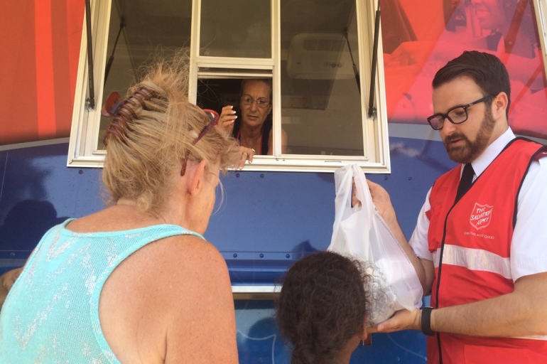 Salvation Army Extends Meal Services to Repopulated Areas of Lower Lake