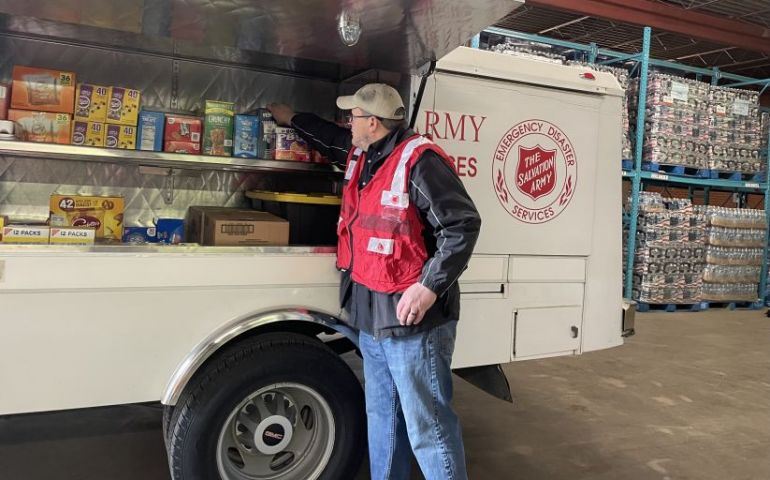 Salvation Army Aids Hot Springs Village in Storm Aftermath