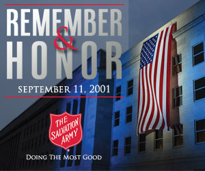 The Salvation Army Commemorates the 10th Anniversary of September 11th