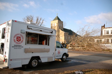 The Salvation Army Offering Food, Comfort and Hope to Tornado Survivors