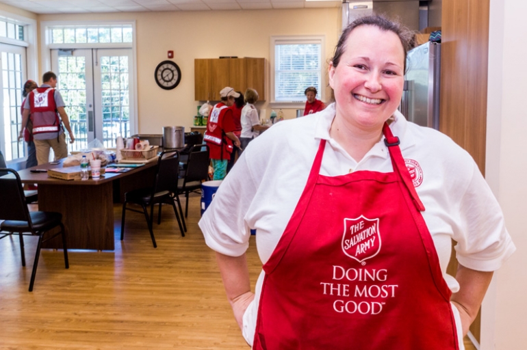 The people of Beaufort empower The Salvation Army to serve after Matthew
