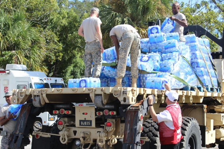Salvation Army and Georgia National Guard Partner in Glynn County