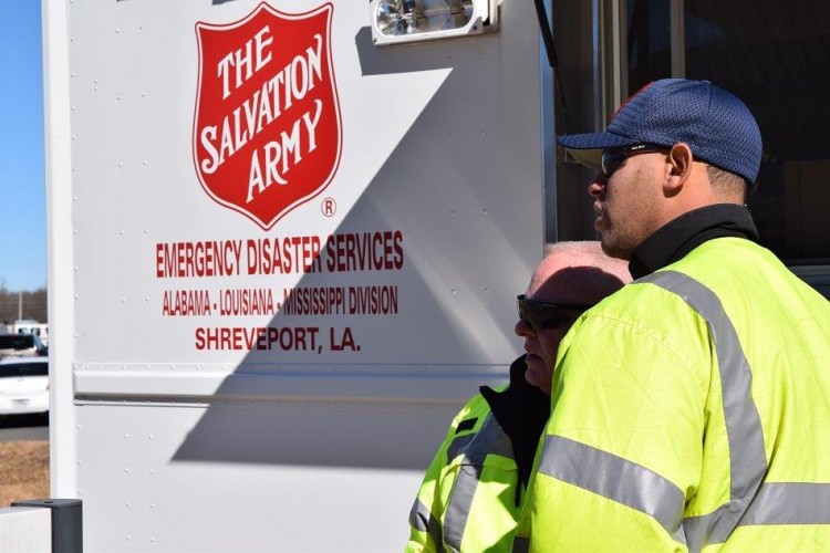The Salvation Army continues relief efforts in MS and LA as the area prepares for more severe weather