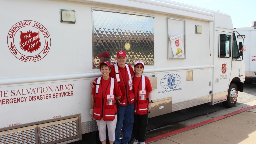 The Salvation Army and Kiwanis International Team Up to Serve Tornado Victims