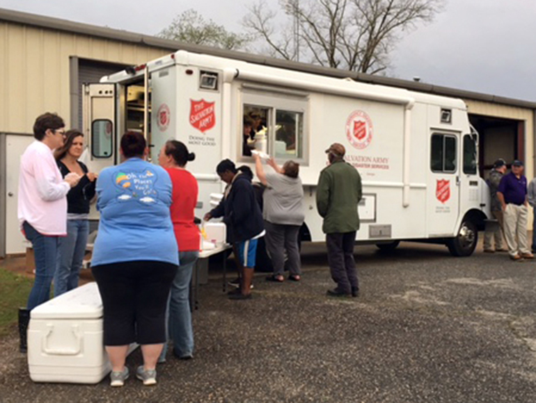 The Salvation Army of Georgia Deploys Disaster Teams After State Hit by Storms