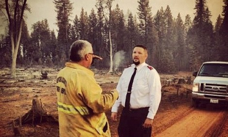 The Salvation Army Responds to the Ponderosa Fire, Redding, CA