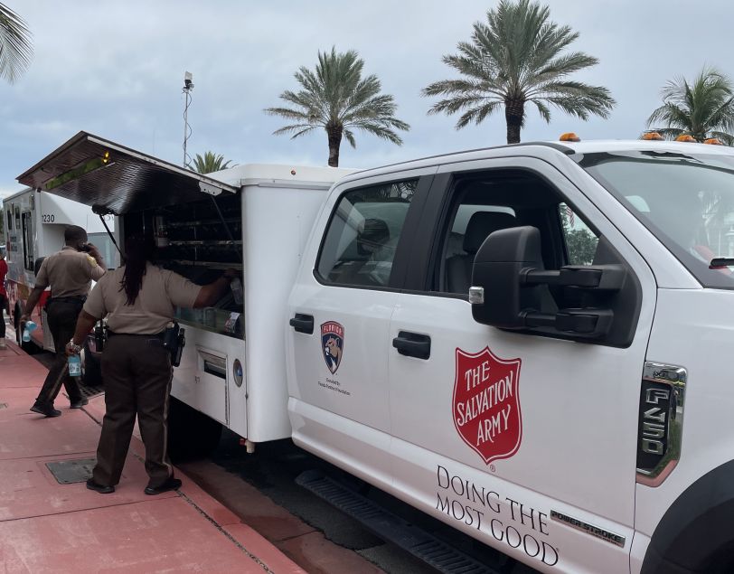 The Salvation Army of Miami EDS Prepares for the Long-Term Support of Surfside