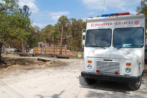 Texas Wildfire Survivors Still Served By Salvation Army