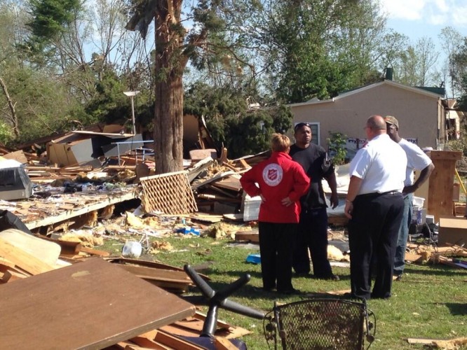 The Salvation Army Continues to Provide Relief  Amid Southern U.S. Tornado Outbreak