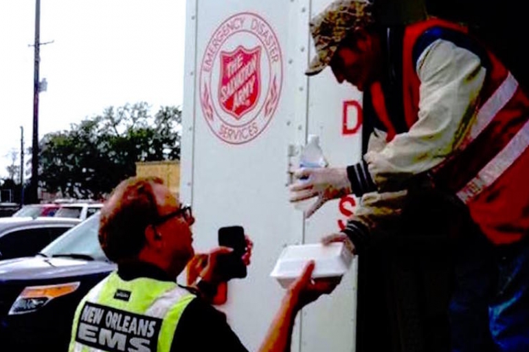 The Salvation Army Meeting Need After Tornado Outbreak in New Orleans 
