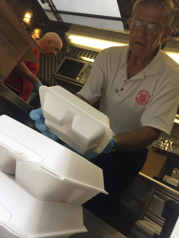 The Salvation Army feeds 3,000 as canteens enter impacted areas