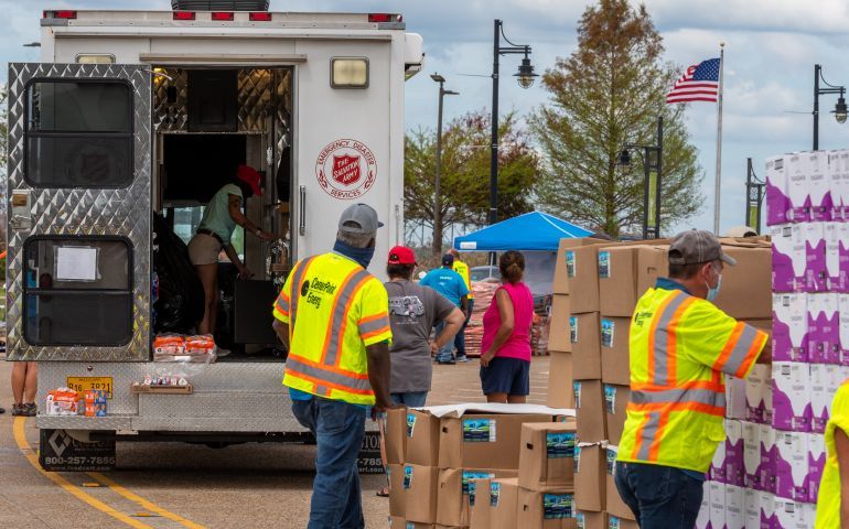 The Salvation Army Is Continuing to Prepare As Hurricane Delta Moves Toward Lousiana Landfall