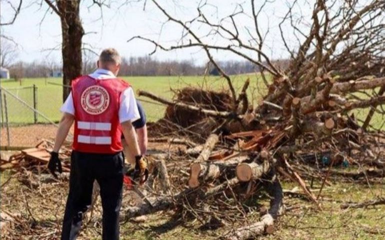 The Salvation Army Responds to Possible Tornado, Straight Line Winds in Portland, TN