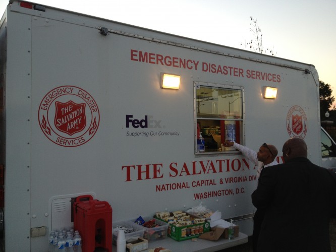 Field Journal: Salvation Army Gives Emergency Relief at DC Navy Yard Incident 