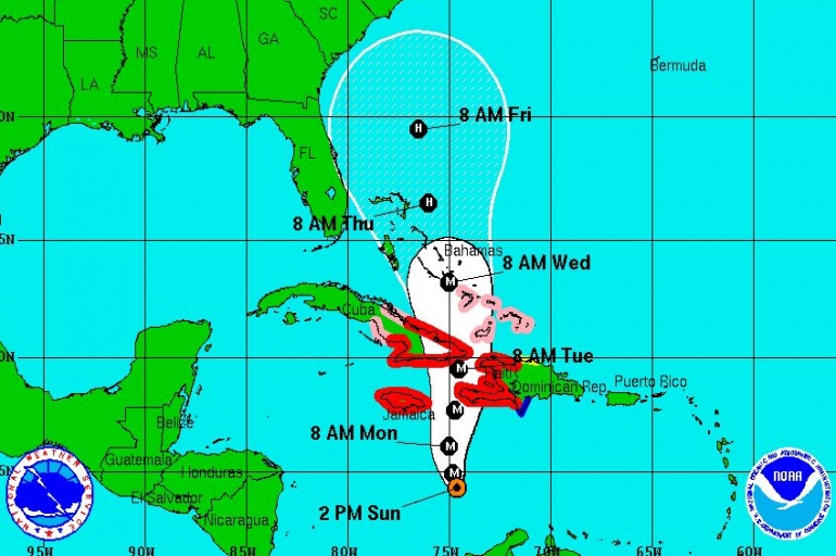 SATERN And Amateur Radio Partners Respond To Threat of Hurricane Matthew
