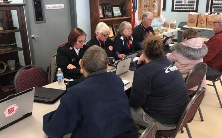 Empire State Division EDS Serves at Series of Multi-Agency Resource Center in Response to Halloween Floods