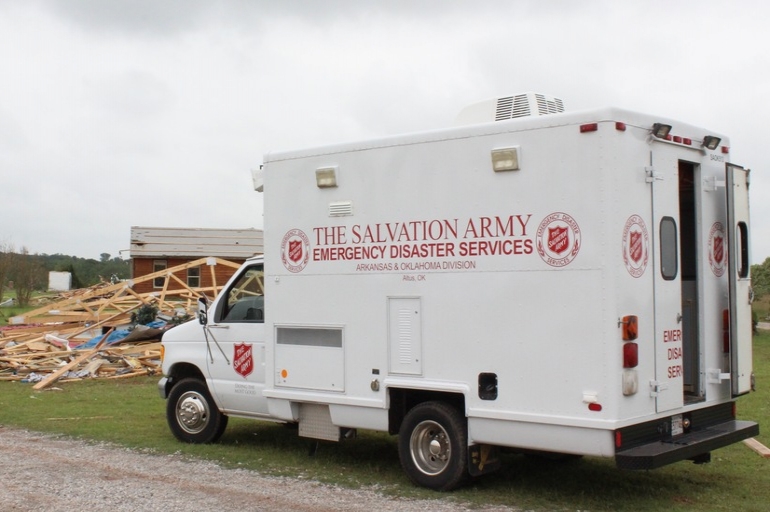 The Salvation Army Responds to Deadly Tornado in Elk City, Oklahoma