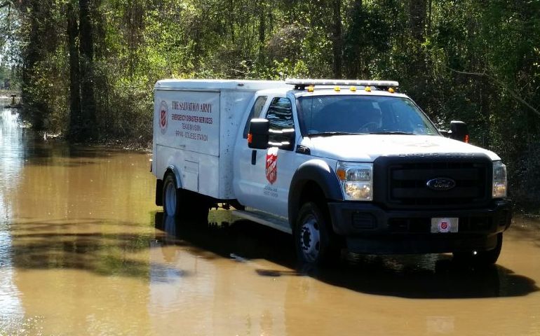 Salvation Army Units in Southeast Texas Prepare to Respond to Flooding From Tropical Storm Imelda