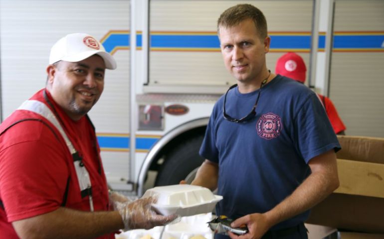 The Salvation Army Aids First Responders in Conway SC