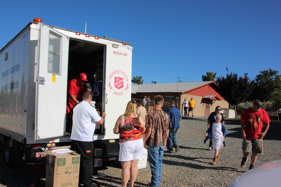 The Salvation Army Responds to Goodwin Fire