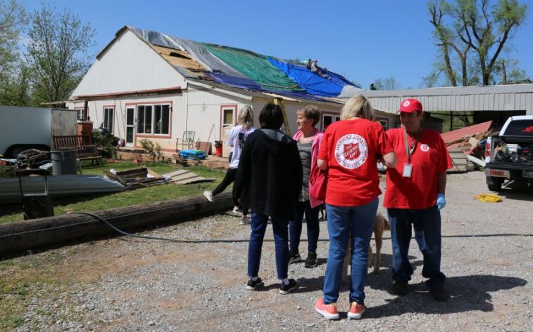 The Salvation Army of Central Oklahoma Provides Aid to Daycare After Tornado