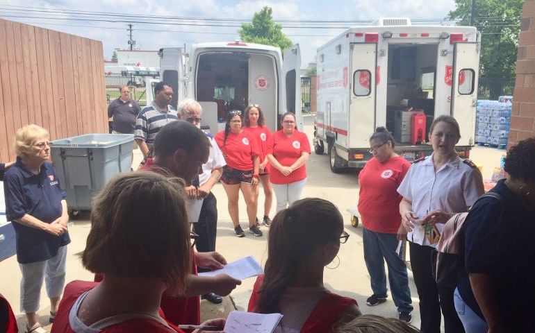 A Week After The Dayton, Ohio Storms, The Salvation Army Continues Relief Efforts 