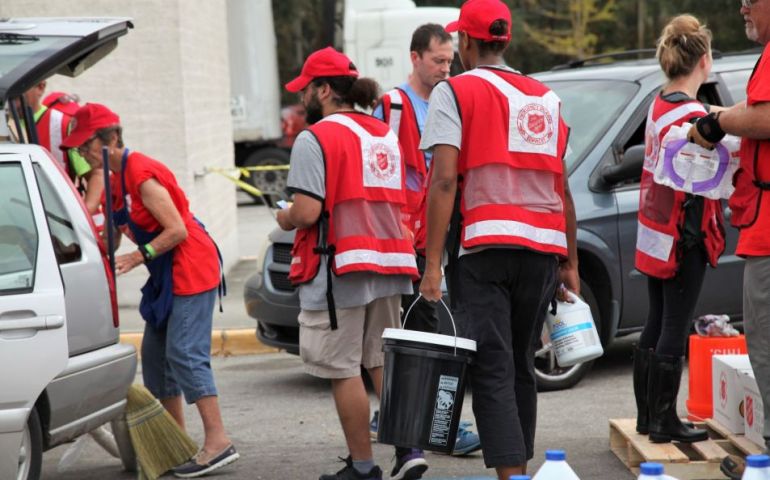 Salvation Army Providing Much-Needed Supplies to Aid Florence Recovery
