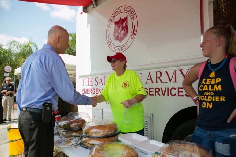 Salvation Army Expands Services to Families & Responders of Orlando Tragedy