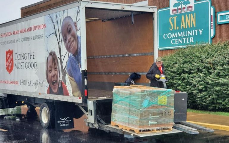 The Salvation Army Provides Assistance As Flash Floods Drench St. Louis Region