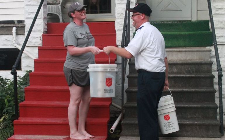 Salvation Army Aids Pennsylvania Communities Hit by Flash Floods