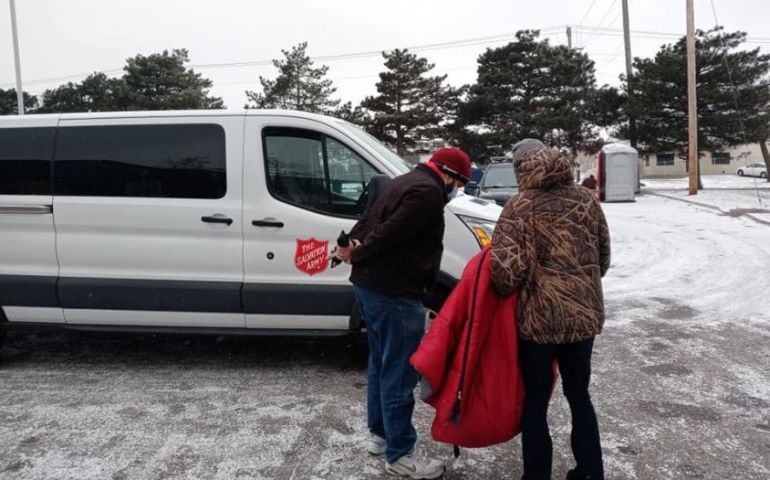 Arkansas-Oklahoma Salvation Army Locations Provide Refuge During Winter Storm