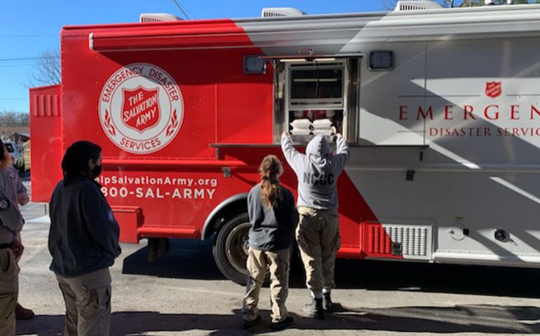 Salvation Army Providing Support to Tornado Survivors in Bowling Green, Kentucky