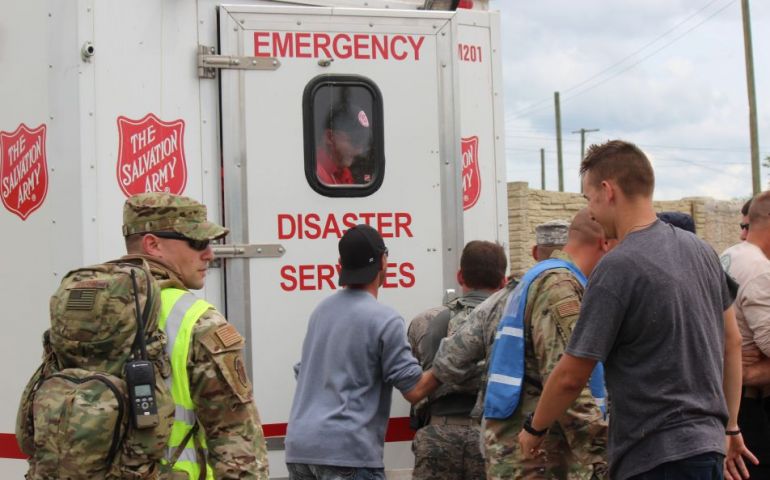 Patriot Military Personnel Utilize Salvation Army Volunteers in Training Exercises