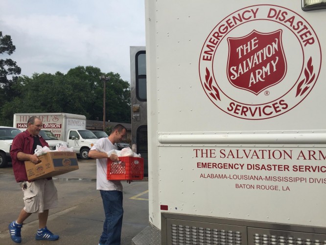 The Salvation Army Responds as Storms Wreak Havoc Across Gulf States