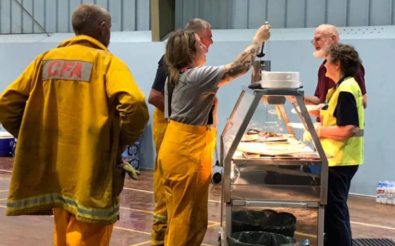 Salvation Army General Calls for Prayer as The Salvation Army in Australia Provides Support to Evacuees and Firefighters