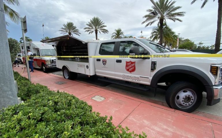 Salvation Army of Miami-Dade County Responds to Tragic Surfside Building Collapse