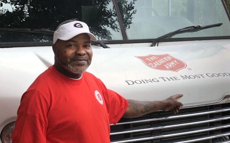 'I'd Rather Not Leave' Savannah Salvation Army Resident Helps in Relief Effort