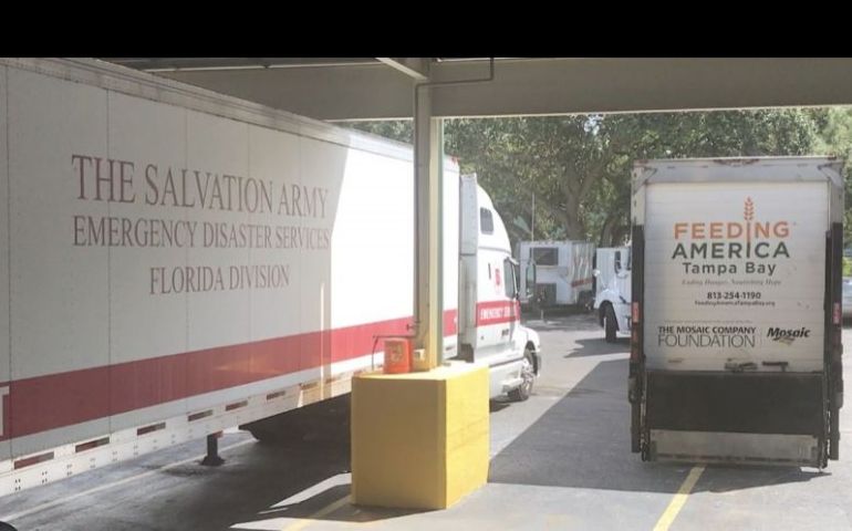 Salvation Army Partners with Feeding America of Tampa Bay to Distribute Meals 