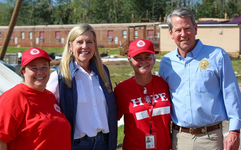 The Salvation Army of Georgia Responds to Devastating West Point Tornadoes