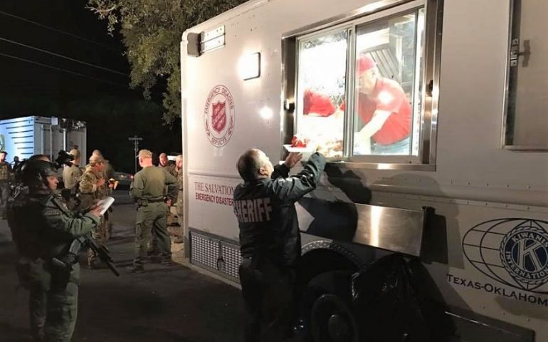 Salvation Army Serving Law Enforcement During San Antonio Standoff