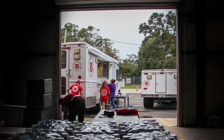 Meals and Mobile Feeding Units Are Prepped to Serve Throughout Louisiana for Hurricane Delta Relief
