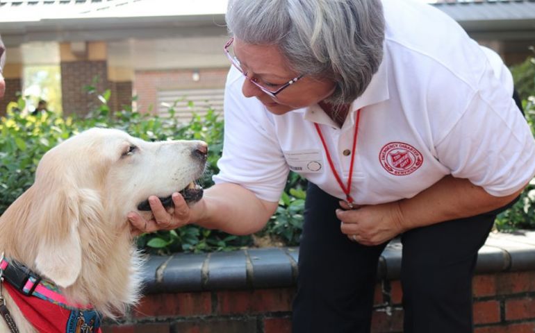 Tallahassee Veterinarian Sharing in Salvation Army's Ministry of Comfort
