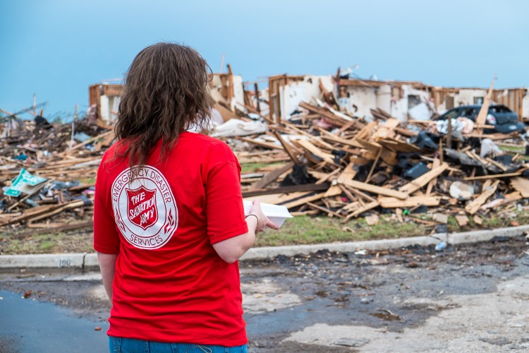 Oklahoma Salvation Army Enters Long-Term Tornado & Flood Recovery Work